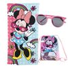 Toalla de Playa + Bolso + Lentes de Sol Disney Minnie 140 x 70 cm