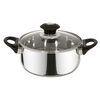Batería de Cocina Acero Inoxidable Fantuzzi Corazza Plateado 5 Piezas