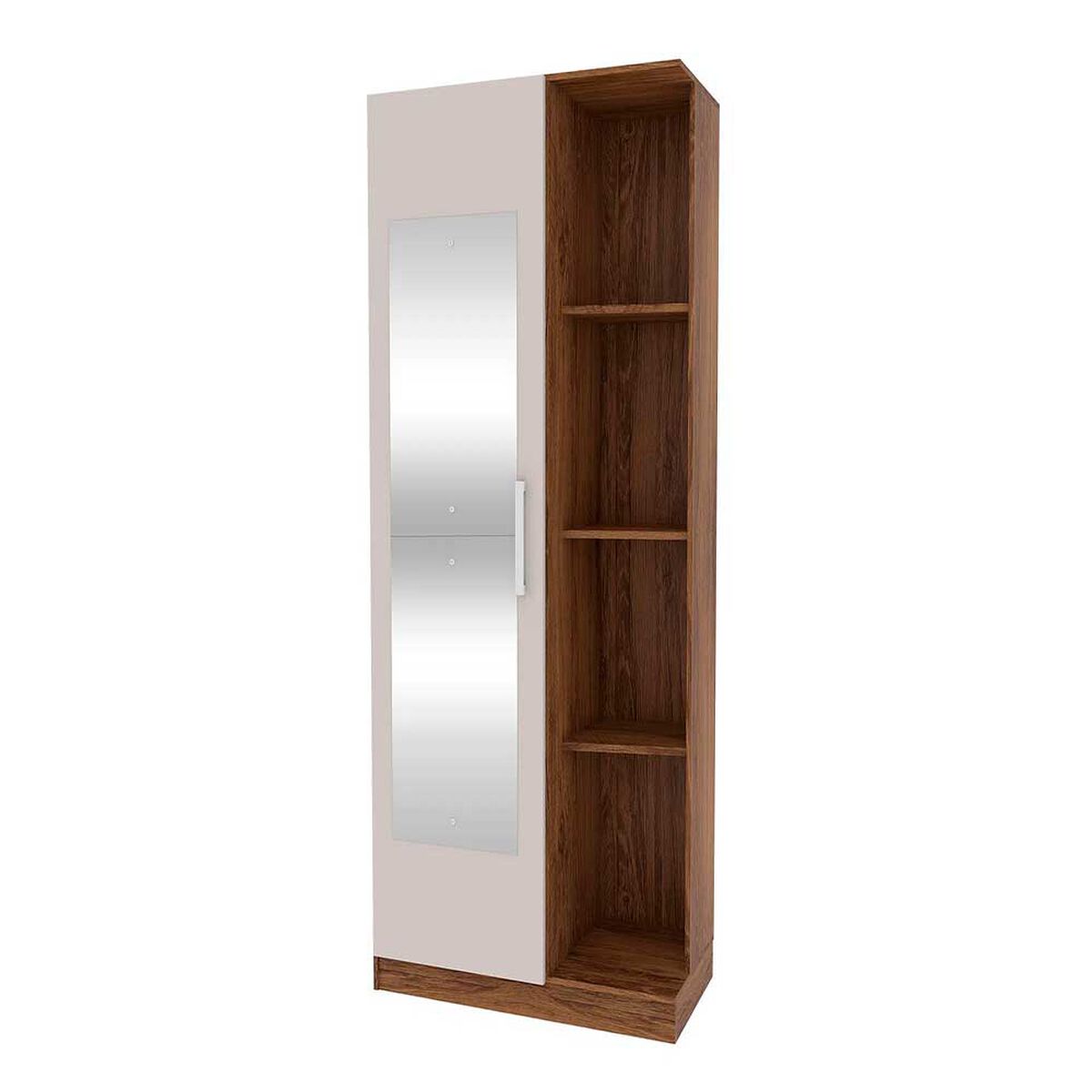 Closet Altavision Ribeirao 1 Puerta Café blanco