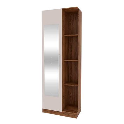 Closet Altavision Ribeirao 1 Puerta Café blanco