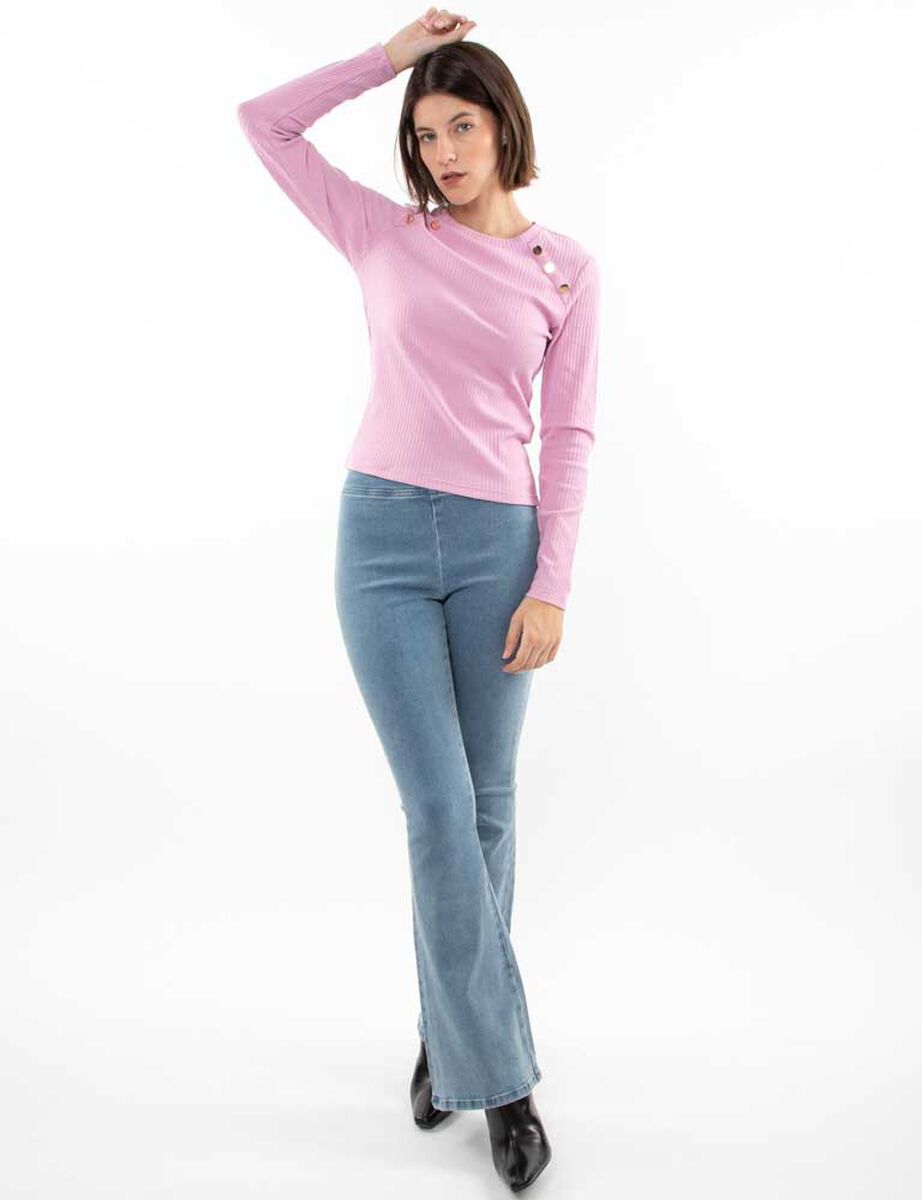 Polera Manga Larga Mujer Zibel