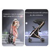 Coche de Paseo V6 Compacto con Accesorios Lubabycas