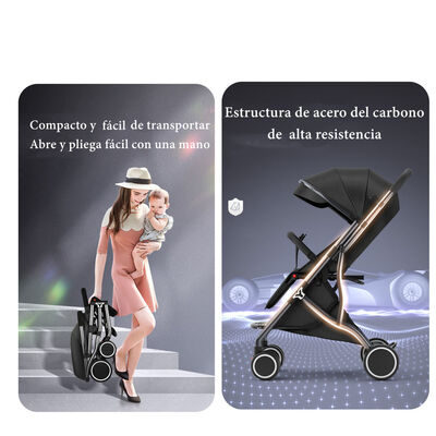 Imagen 2 del producto Coche de Paseo V6 Compacto con Accesorios Lubabycas