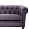 Sofá Latam Home Florencia 1 Cuerpos Gris Oscuro