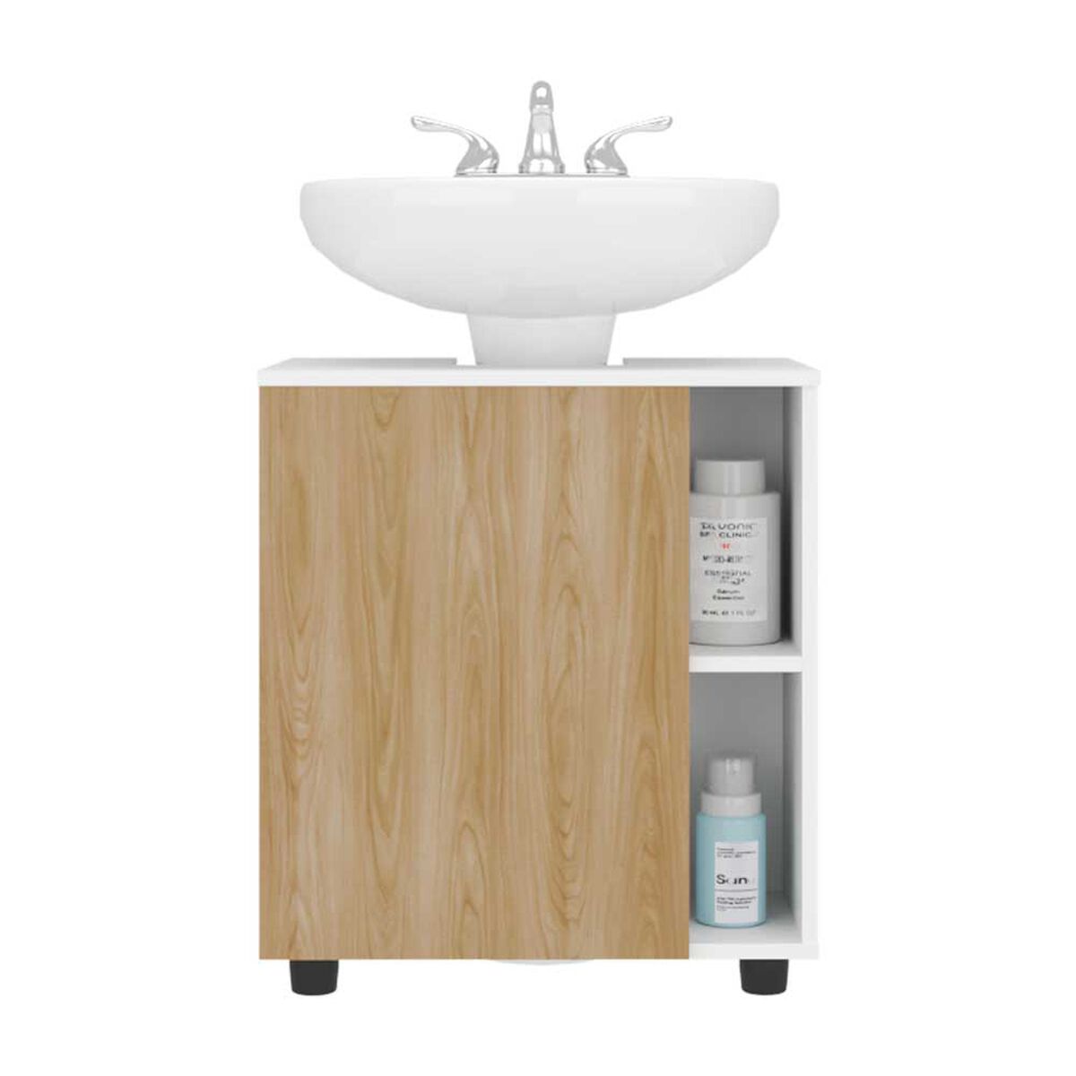 Mueble para Lavamanos Tuhome Pascuale Blanco Fresno