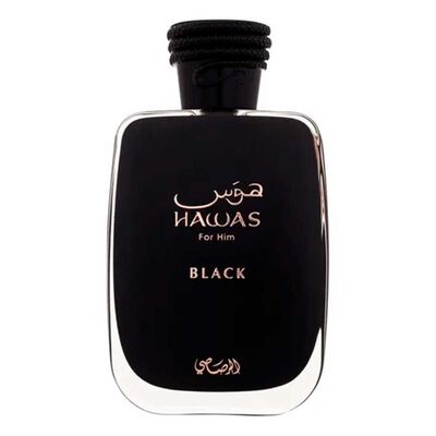 Perfume Rasasi Hawas Black EDP 100 ML Hombre