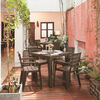 Mesa para Terraza Rimax Baru Mocca 75X75