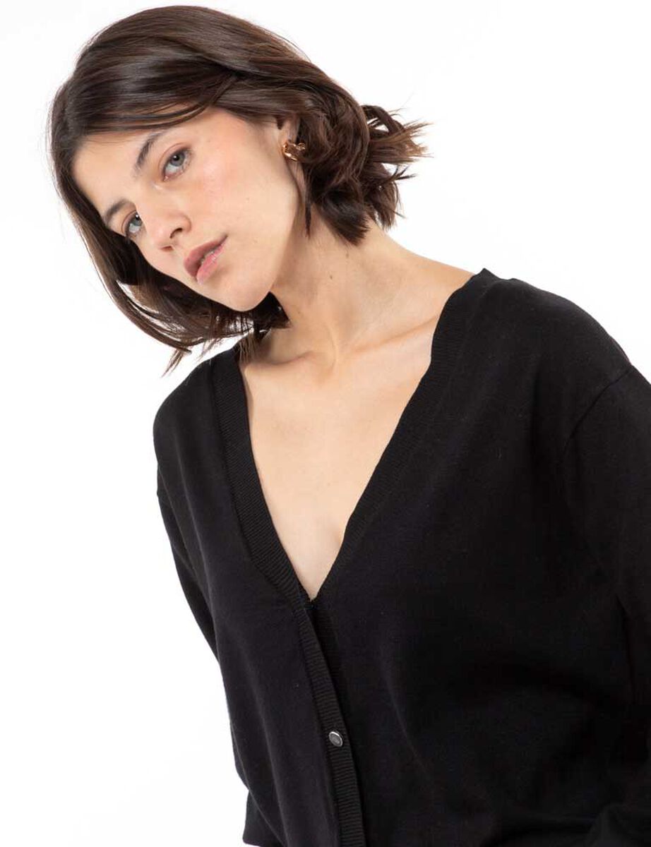 Sweater Botones Mujer Zibel