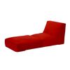 Sofá Cama Latam Home Velvet Bari 1 Cuerpo Burdeo