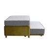 Cama Nido Latam Home 1,5 Plazas Zen Best Tela Verde