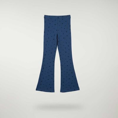 Imagen 2 del producto Calza Flare Niña Chess Azul, Fucsia, Lila, Negro