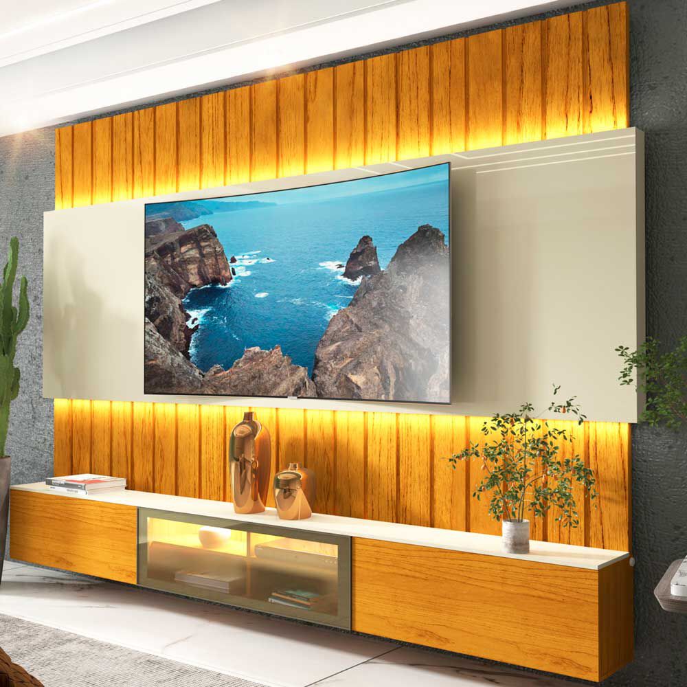 Home Decocasa Soberano hasta 95" Natural Off White