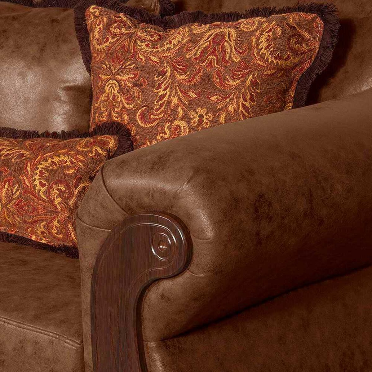 Sof&aacute; Black Factory Estambul 3 Cuerpos Caf&eacute;