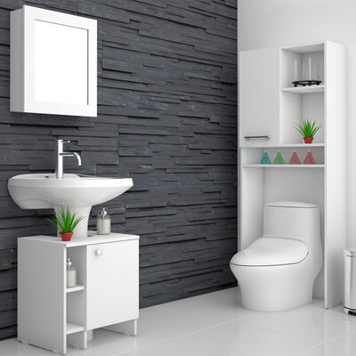 Imagen 1 del producto Mueble Lavamanos + Mueble Botiquín+Mueble Optimizador TuHome
