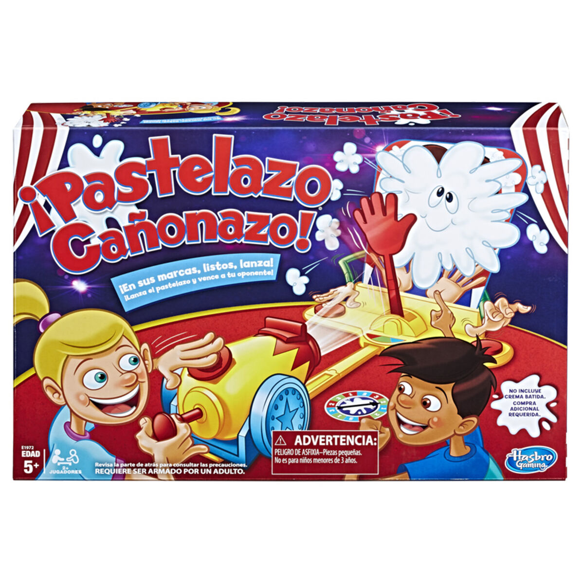 Juego Pastelazo Cañonazo