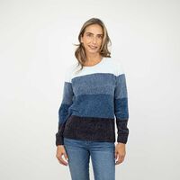 Sweater Mujer Portman Club Azul, Gris, Mostaza, Oliva, Palo-Rosa
