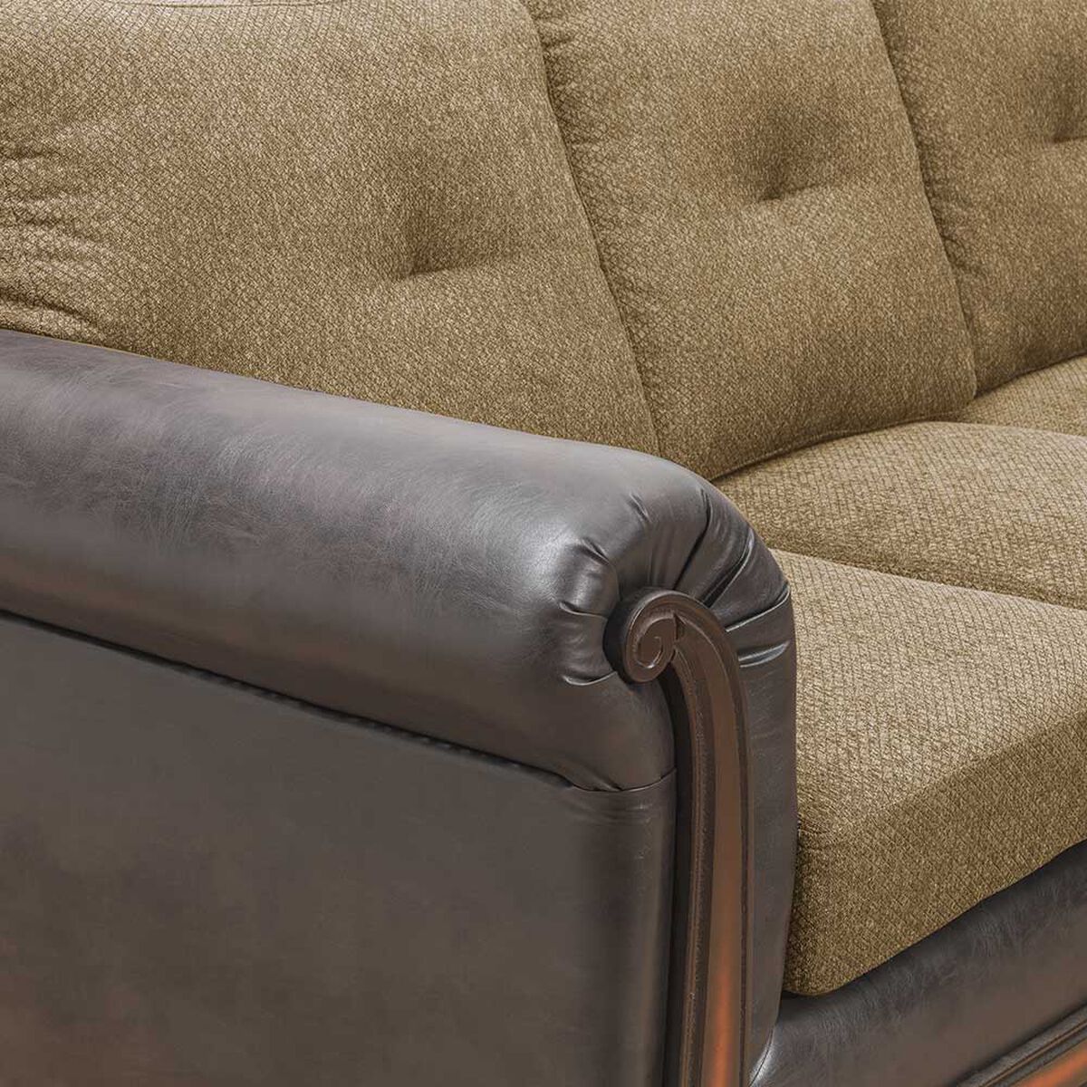 Sof&aacute; Innovamuebles Burgos 3 Cuerpos Beige