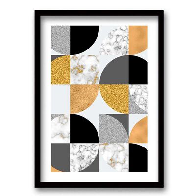 Cuadro Decorativo Retela Seamless Geometric 50 x 35 cm