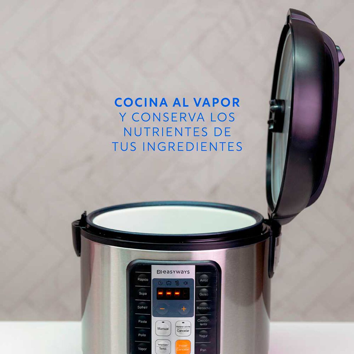 Olla de Cocción Easyways MultiCooker Pro 5,5 lts.
