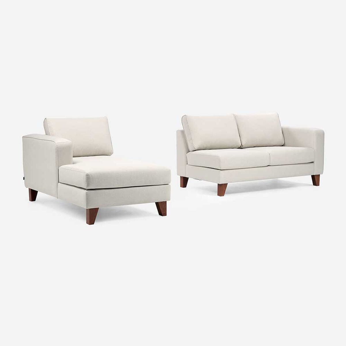 Sof&aacute; Seccional Rosen Parma 3 cuerpos Natural