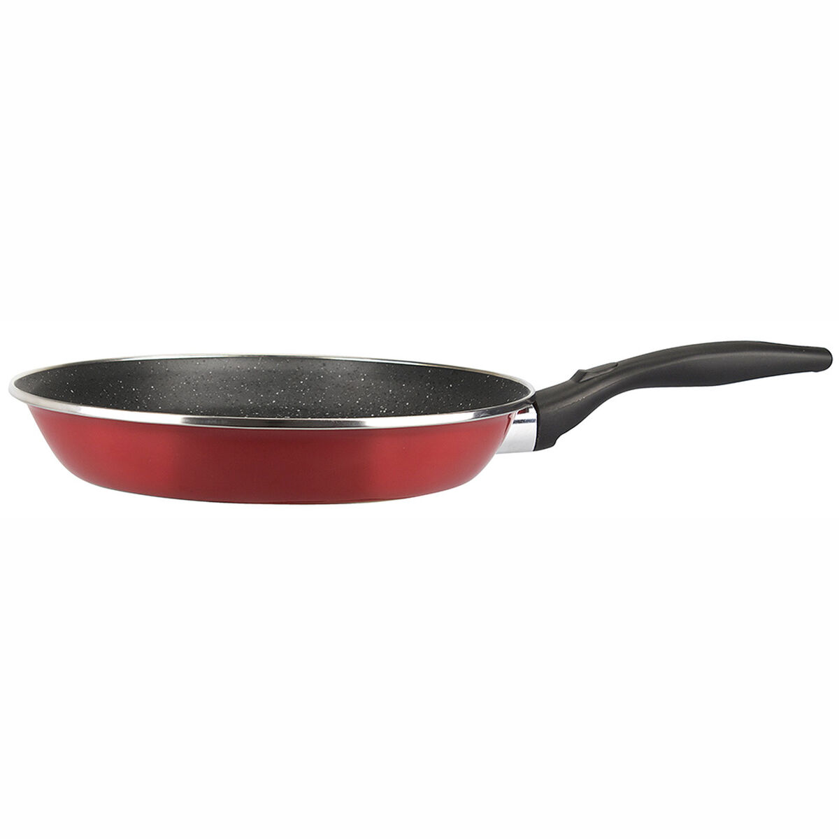 Sartén Acero Vitrificado Megefesa Rubi Granito 24 cm