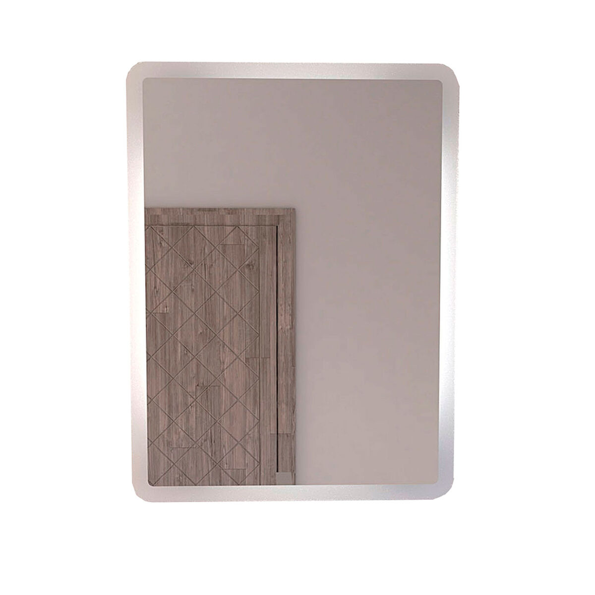 Espejo Arezzo con Bordes en Sandblasting