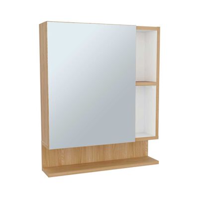 TUHOME Botiquín Tuhome Chloe 1 Puerta Fresno Blanco