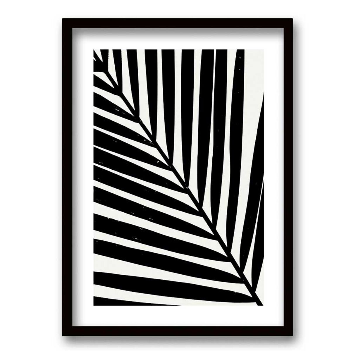 Cuadro Decorativo Retela Selva BN 70 x 50 cm