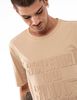 Polera Relieve Manga Corta Hombre Fiorucci