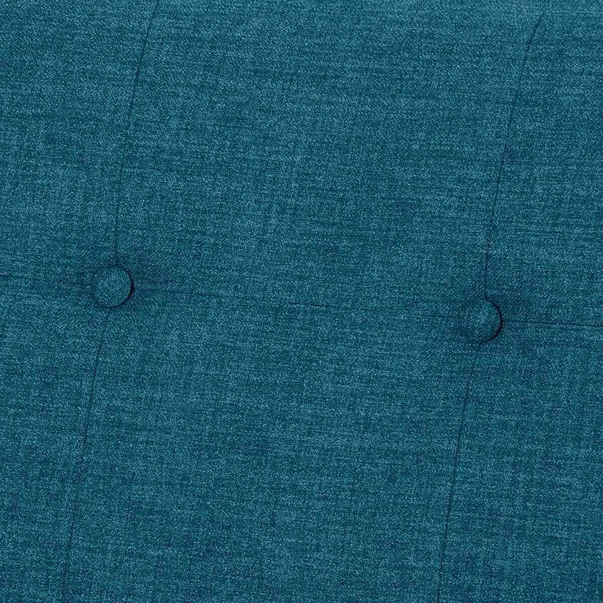 Sof&aacute; Black Factory Huevito 3 Cuerpos Esmeralda