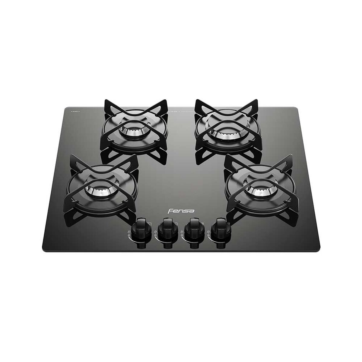 Encimera a Gas Fensa F GC60V A 4 Quemadores
