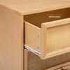 Comoda Atmosphera Doble Rat&aacute;n 6 Cajones Caf&eacute;