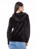 Polerón Hoodie Peludo Mujer Icono