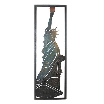 Cuadro Placa Metal Vgo Serie  90 x 30 cm Mod2 Negro