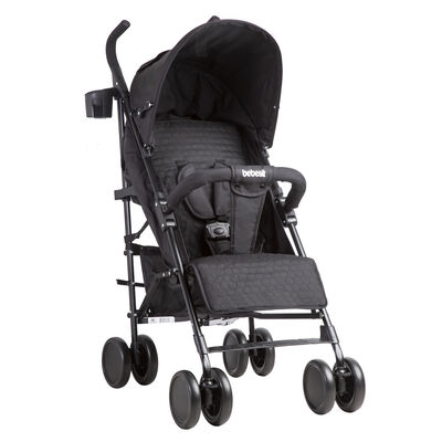 Imagen 1 del producto Coche Paragua Bebe Khronos Plegable Compacto Negro Bebesit