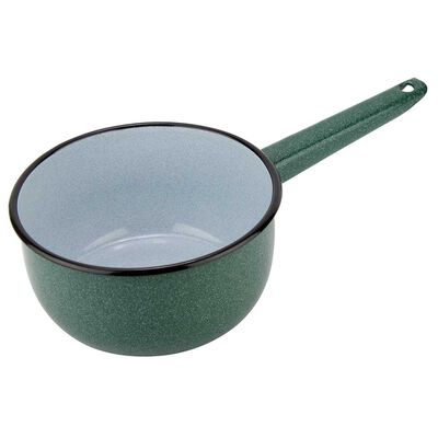 Imagen 2 del producto Cacerola Acero Vitrificado Fantuzzi Fundo Verde 16 cm