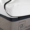 Cama Europea Balance King Base Dividida + Mueble + Respaldo Eufrates