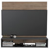 Panel TV TuHome Vassel Miel /Plomo Hasta 60"