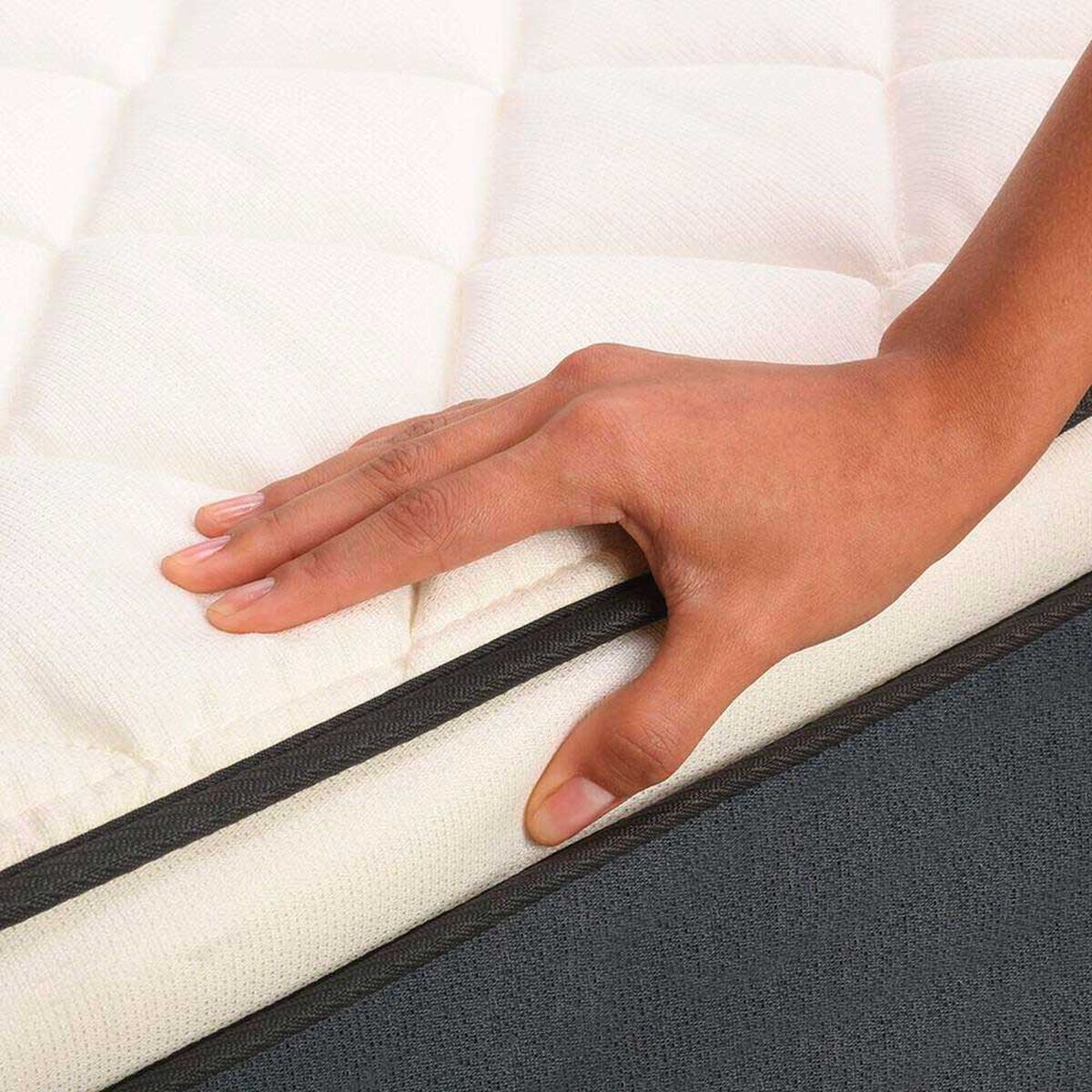 Cama Americana CIC 1 Plaza Excellence Plus + Almohada Viscoel&aacute;stica