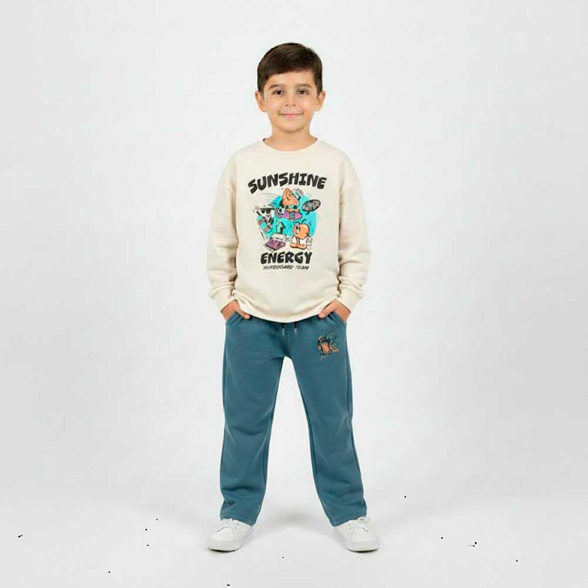 Polera Manga Larga Algod&oacute;n Ni&ntilde;o Chess