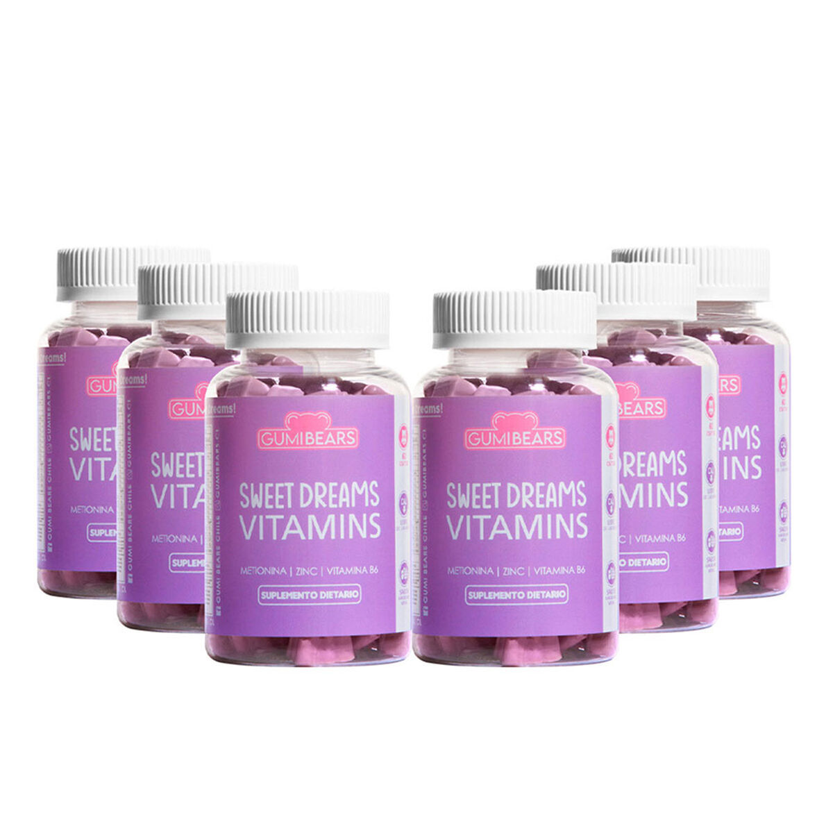 Vitaminas Sweet Dreams Inductor del Sueño 6 Meses GumiBears