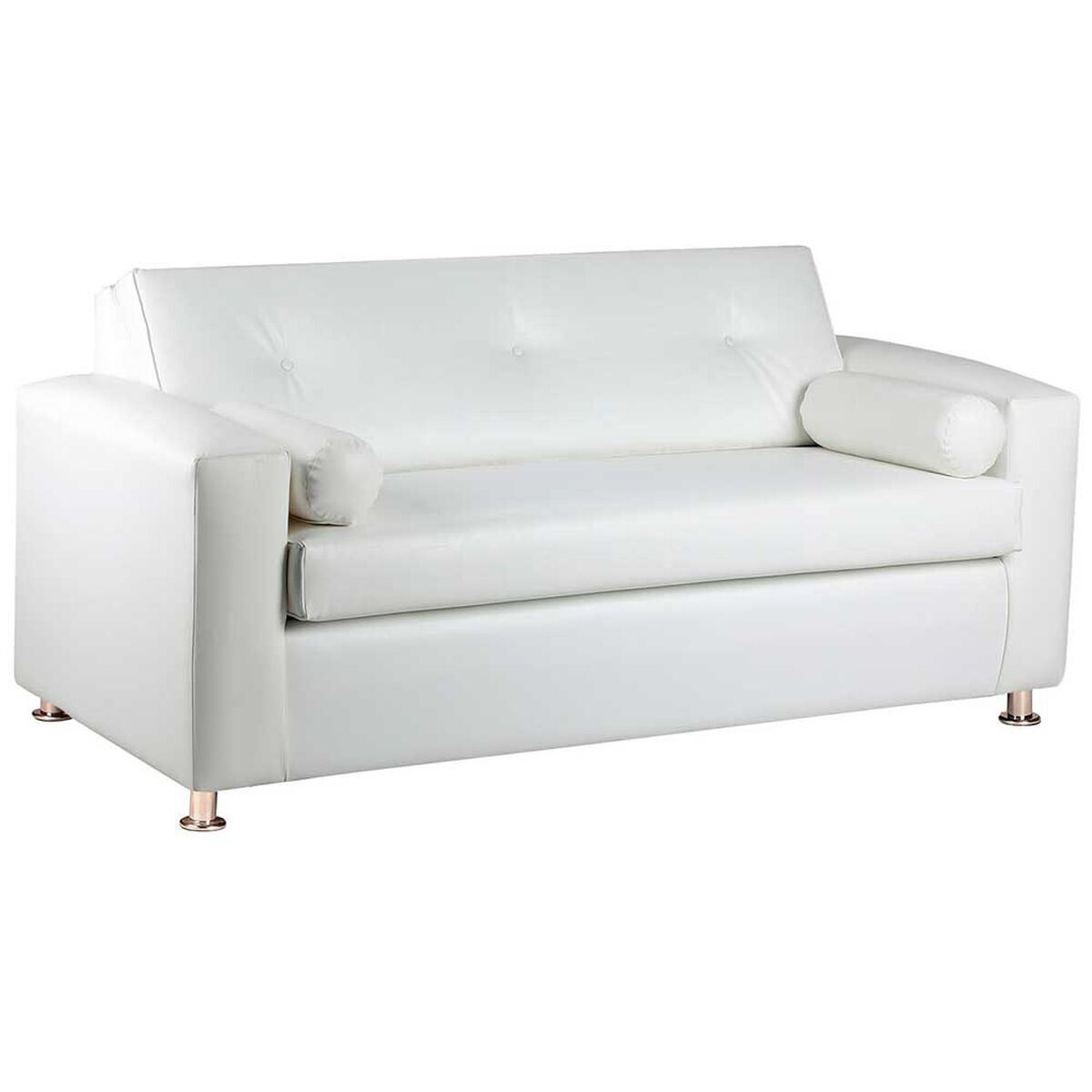 Sof&aacute; Bodevir Vivo PU 12 3 Cuerpos Blanco&nbsp;