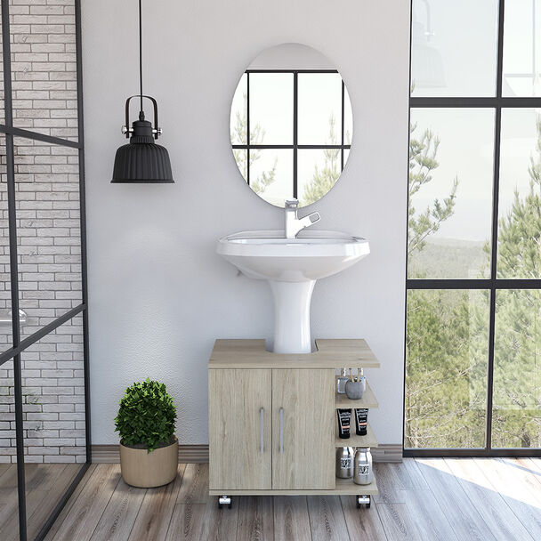 Mueble de Lavamanos  + Espejo TuHome Bath 300