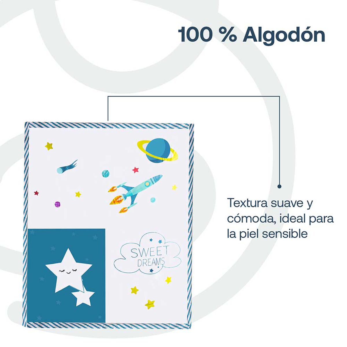 Set cuna Espacial 5PCs Bebesit