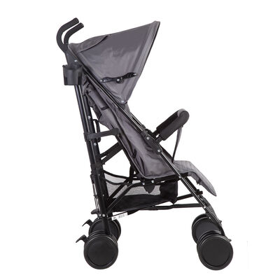 Imagen 2 del producto Coche Paragua Bebe Khronos Plegable Compacto Gris Oscuro Bebesit