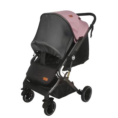 Coche de Paseo Reversible Premium Lubabycas Rosado