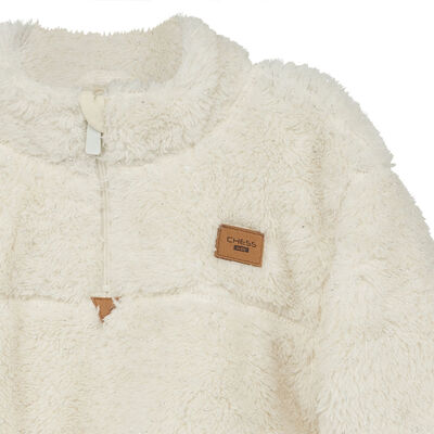 Imagen 2 del producto Polerón Sherpa Chess Baby Crudo