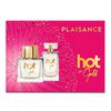 Set Perfume Plaisance Mujer Hot in Gold EDP 80 ml + Miniatura
