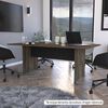 Escritorio TuHome Home Office Negro Soft Coñac