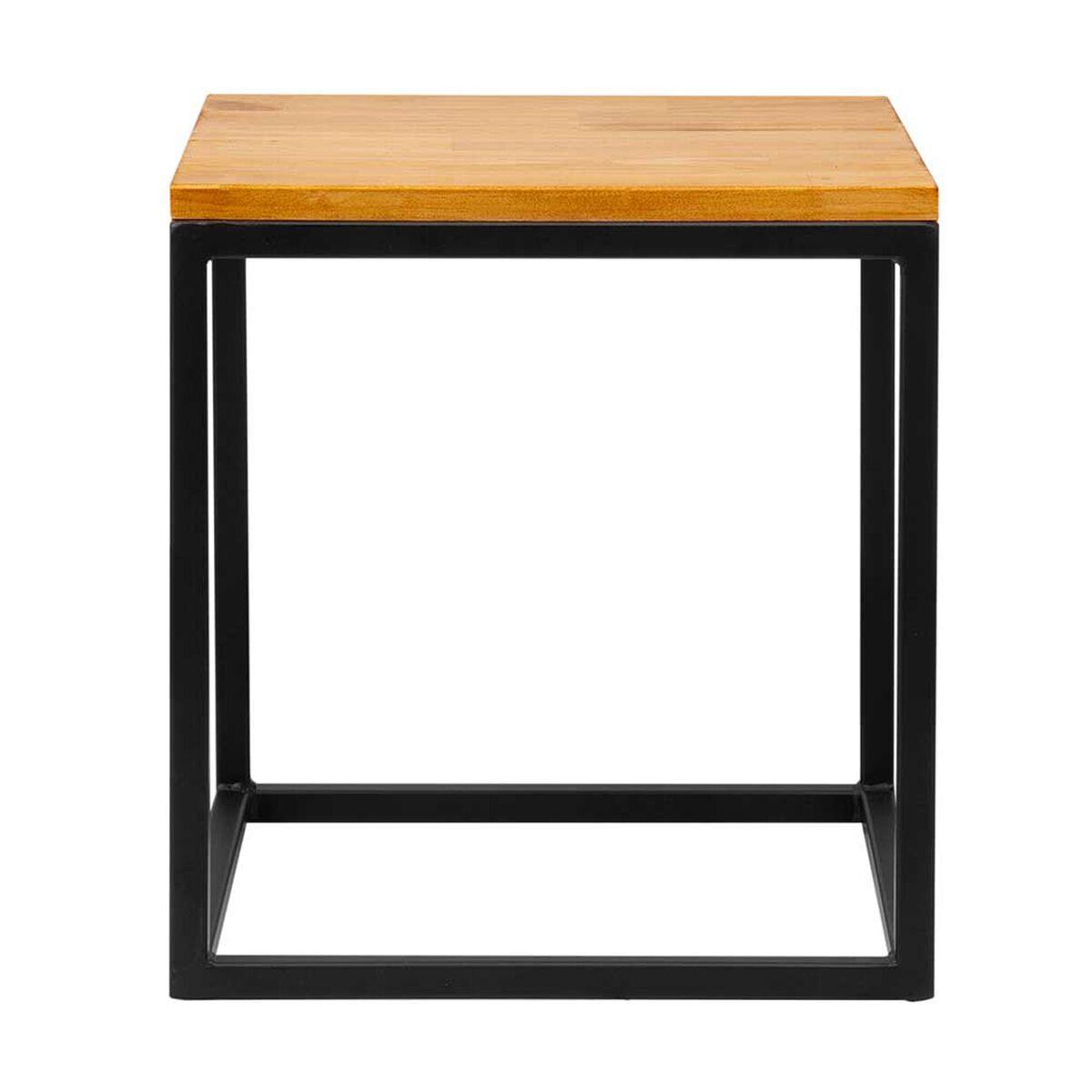 Mesa Lateral Mons Madrid Madera Fierro